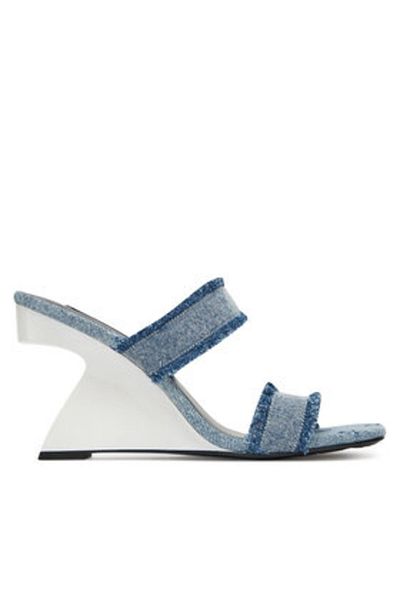 Karl Lagerfeld Sandale damă albastre KARL LAGERFELD-KL34611D DLB ALBASTRU DESCHIS DENIM