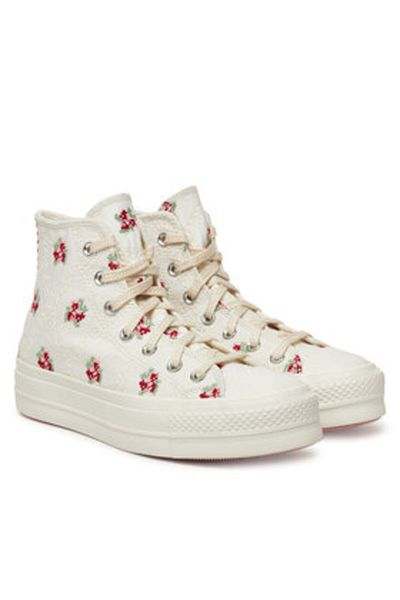 converse Teniși de damă albi CONVERSE-A13659C VINTAGE WHITE/HORIZON PINK