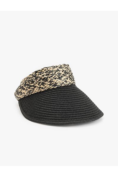 Koton Straw Visor Hat