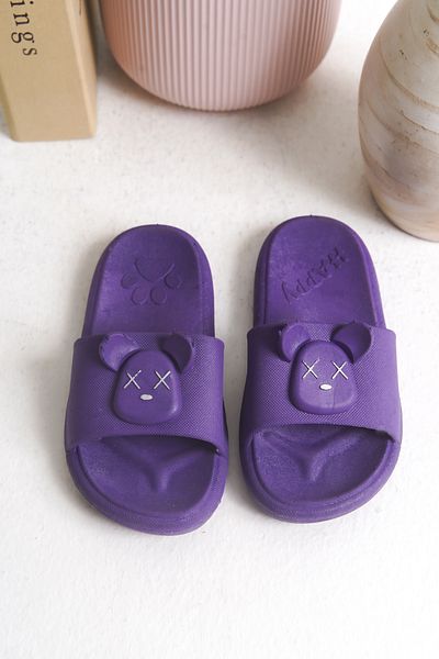 JAKJOUR Girl's Slippers Lilac Non-Slip Sole Animal Figured Daily Comfortable Useful Sports