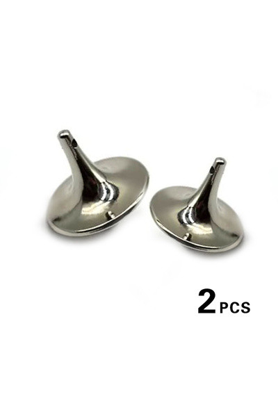 Choice Silver 2PCS Hot Movie Totem Metal Gyro Silver Hand Spinning Top Finger...