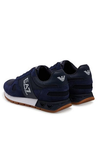 EA7 Emporio Armani Teniși albaștri pentru bărbați EA7 EMPORIO ARMANI-X8X151 XK354 U456 SKY CAPTAIN+WHITE
