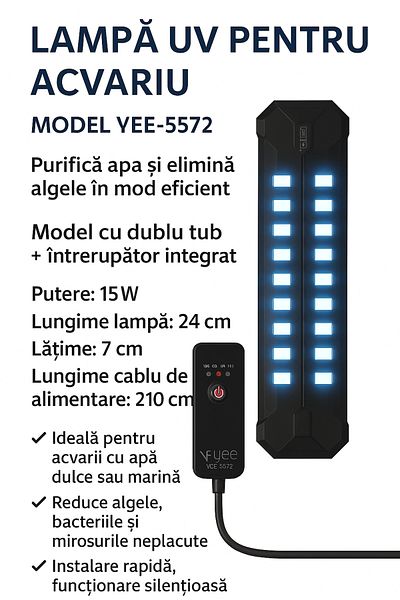 YEE Lampa Germicidala 24 Cm,-5572