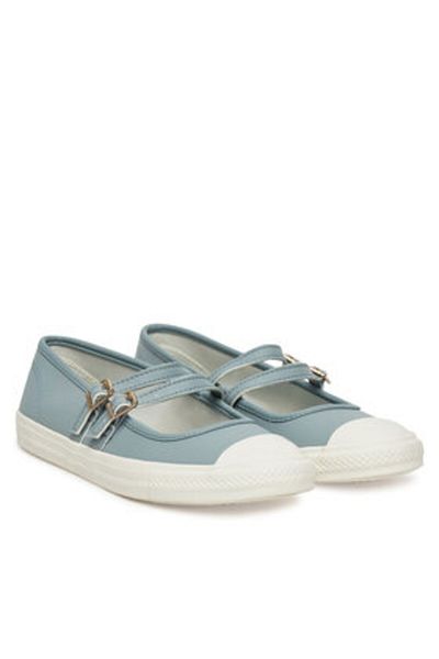 converse Balerini albaștri pentru femei CONVERSE-A11492C MOUNTAIN TEAL/EGRET/GOLD