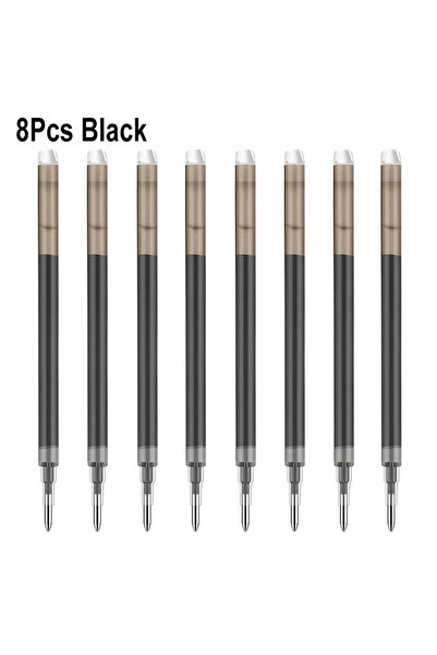 Choice مجموعة أقلام جل قابلة للمسح وقابلة للسحب 0.7 مم، 8 قطع، عبوة إعادة تعب...