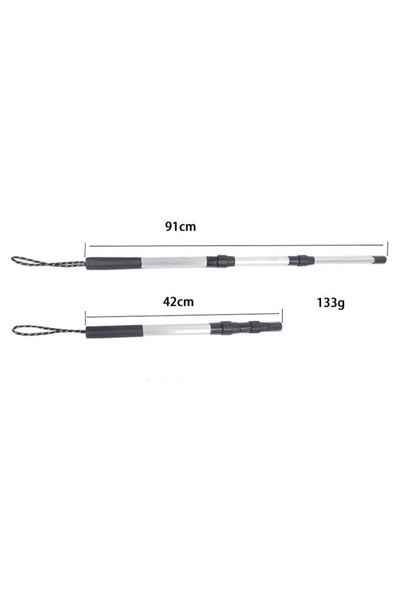 Choice قضيب تلسكوبي، مجرفة تلسكوبية قابلة للسحب، خطاف، مغرفة ثلج، مجرفة شاطئ ...