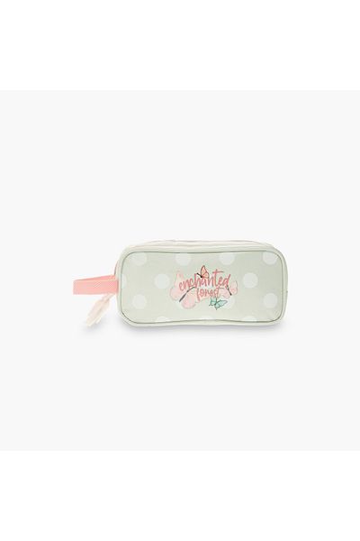 Juniors Printed Pencil Case with Zip Closure