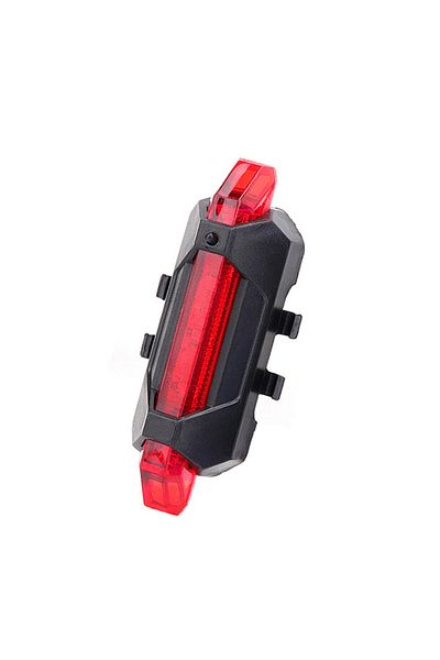 Choice Red USB Rechargeable Bike Light Taillight Easy to Install 3 Modes Bicycle Light Accessories for the