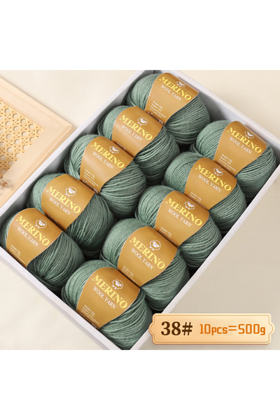 Choice 38 Green Beans 500g of High-Quality 212 Medium-Fine Alpaca Wool Yarn, ...