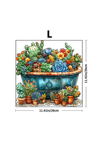 Choice Z197-L لغز خشبي صعب، نباتات عصارية ملونة وأشكال حيوانية فريدة، صعوبة ع...