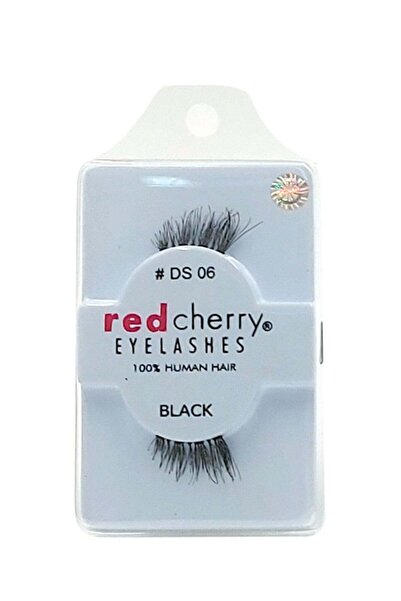 Red Cherry رموش سوداء طبيعية موديل DS06