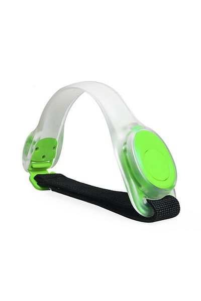 Choice green Adjustable Wearable LED Armband Easy to Adjust for a Loose or Snug Fit for Cycling Hiking Camp
