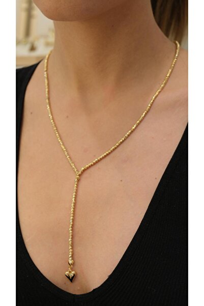 Jerie Dorika Long Y Design Necklace