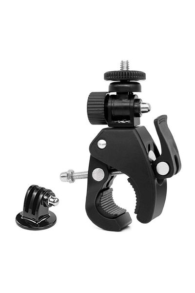 Choice Handlebar bracket HONGDAK for Insta360 One X2 X3 Motorcycle Bicycle Double Clip Bracket for GoPro 11