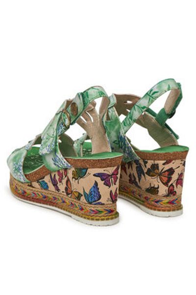 LAURA VITA Women's Espadrilles green LAURA VITA-HACDEO 21 MENTHE