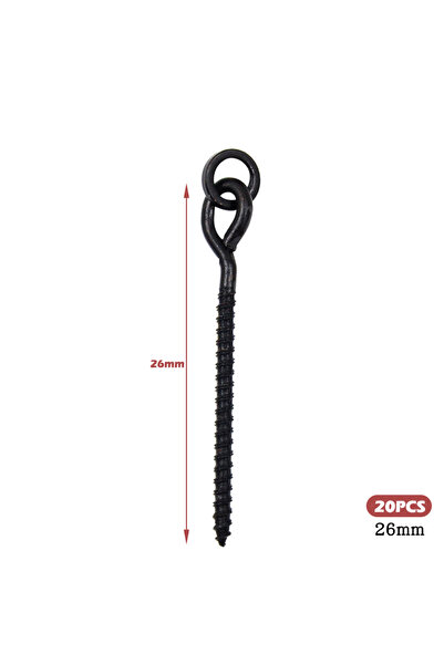 Choice مجموعة أدوات صيد سمك الشبوط C مكونة من 20 قطعة مع مسمار دوار حلقي D-Ri...