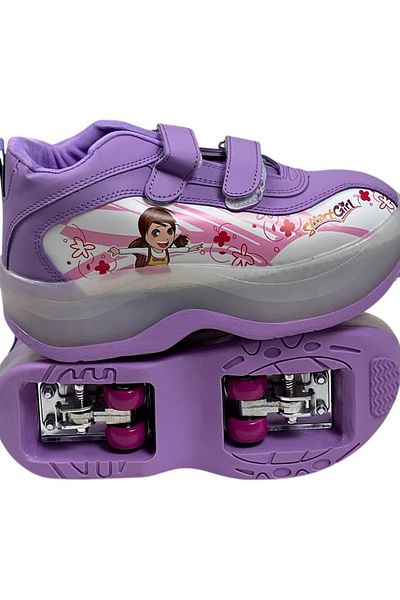 rexa Adjustable Roller Skates with 4 Wheels Professional Skating Shoes Comfort Skate Shoes