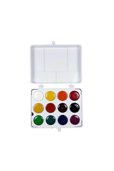 daço Acuarele Colibri Multicolore, 12 culori