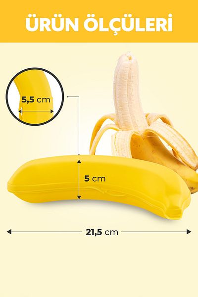 Beatitude Banana Storage Container Practical Fruit Vegetable Snack Putting Container Business School Travel Lunch Box
