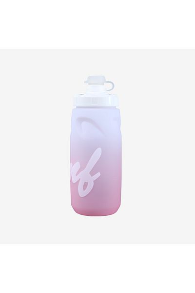 Choice pink Cycling Insulated Water Bottle Thermal Drink Bottle PP5 Silicone 620ml Fitness Outdoor Sports B