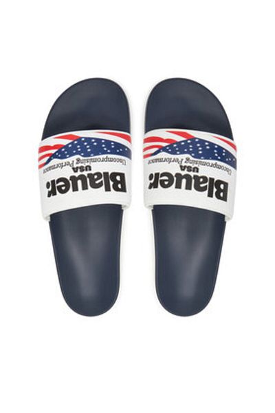 BLAUER Men's Flip-flops white BLAUER-S5JASPER01/USA NVY/WHI NAVY/WHITE