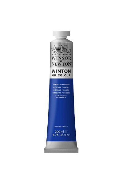 Winsor Newton Winton Color Code # 21 Oil Color French Ultramarine 200.00 ml ( 7.04 oz )