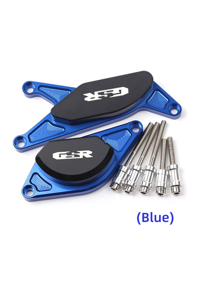 Choice1 أزرق لسوزوكي GSR750 GSR600 GSR400 GSR 400 600 750 CNC POM إطار منزلق ...