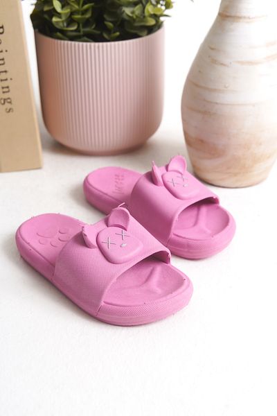 JAKJOUR Girl's Slippers Pink Non-Slip Sole Animal Figured Daily Comfortable Useful Sports