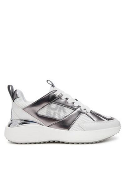 Dkny Teniși de damă albi DKNY-K1599546 4WN ALB/NICHEL