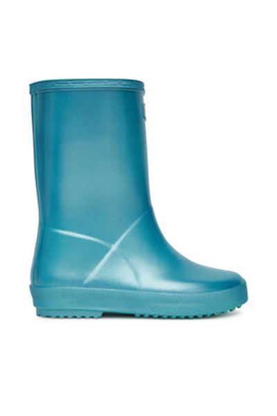 Hunter Ghete Wellington albastre pentru fete HUNTER-HFRK0004242 POOL BLUE