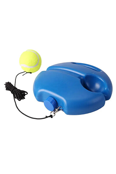 Choice مجموعة واحدة من قواعد أدوات تدريب التنس الاحترافية مع حبل مطاطي وكرة ل...