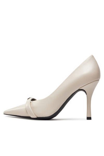 FURLA Pantofi cu toc înalt bej pentru femei FURLA-YG59FCD X30000 1704S MARSHMALLOW