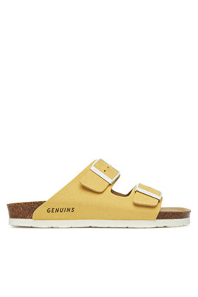 Genuins Șlapi galbeni pentru femei GENUINS-G106254 TRIGAL