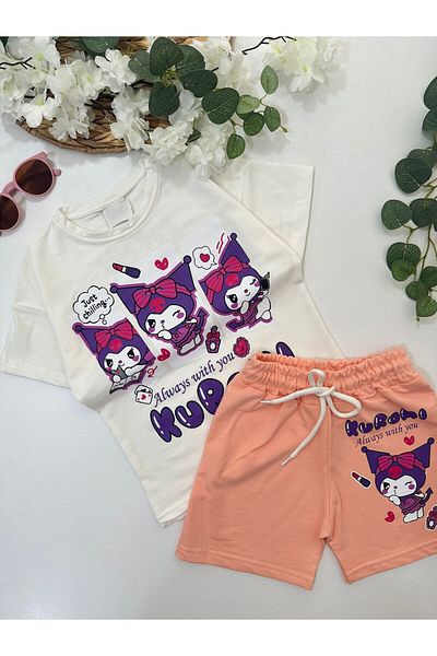 ChibuumKids GIRL'S SHORTS SET