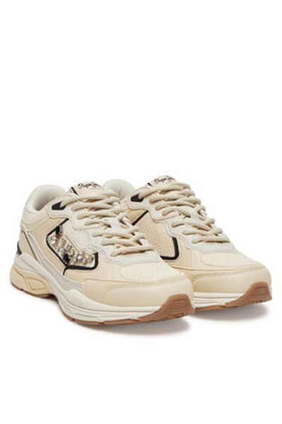 Pepe Jeans Teniși bej pentru femei PEPE JEANS-PLS60029 805OYSTER WHITE