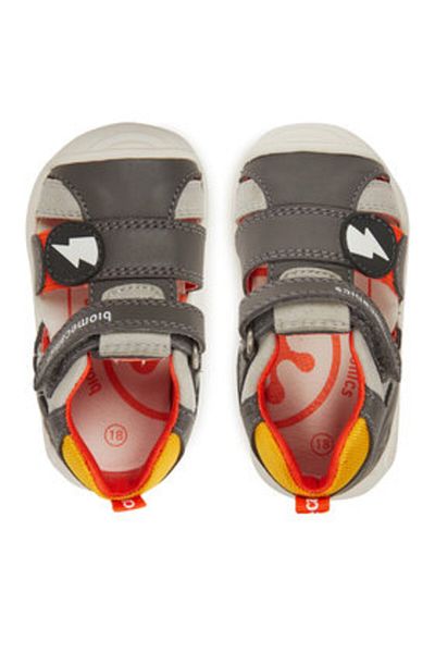 BIOMECANICS Boy Sandals gray BIOMECANICS-252125 B213 UNDERGROUND (SAUVAGE)