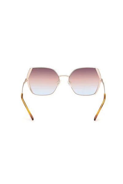Guess Guess GU7843 33F Women's Sunglasses, Gold, Butterfly, 61 mm