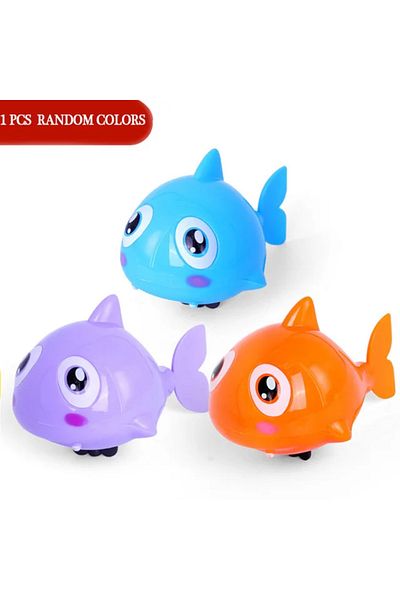 Choice 1P CRandom Color 1 Single Sale Cute Cartoon Animal Tortoise Classic Baby Water Toy Infant Swim Turtl