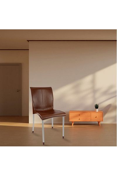 rexa Plastic Chair – Durable, Stackable & Weatherproof Resin Armchair