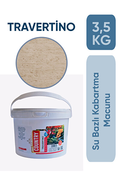 Craft Country Travertino Su Bazlı Kabartma Macunu 3,5KG