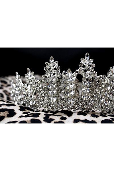 Brand. Luxury Crystal Bridal Tiara – Elegant Rhinestone Crown for Weddings, Pageants, and Special Occasions