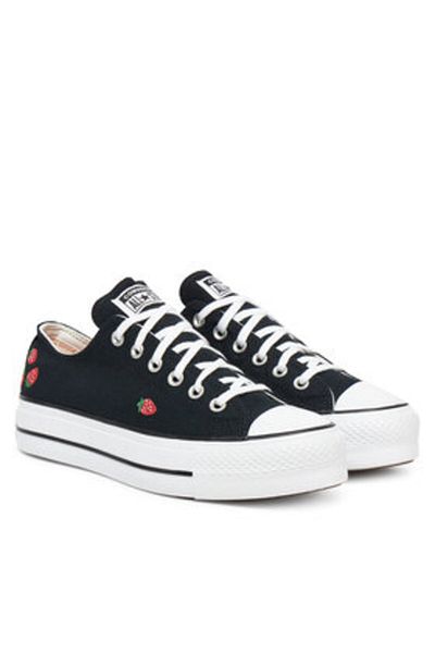 converse Teniși negri pentru femei CONVERSE-A14935C 001 NEGRU/ROȘU MOALE/ALB