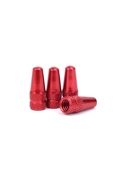 Choice 4pcs red 4/8pcs Aluminum Alloy Bicycle Tire FV Valve Cap MTB Road Bike Covered Protector Road MTB Ty