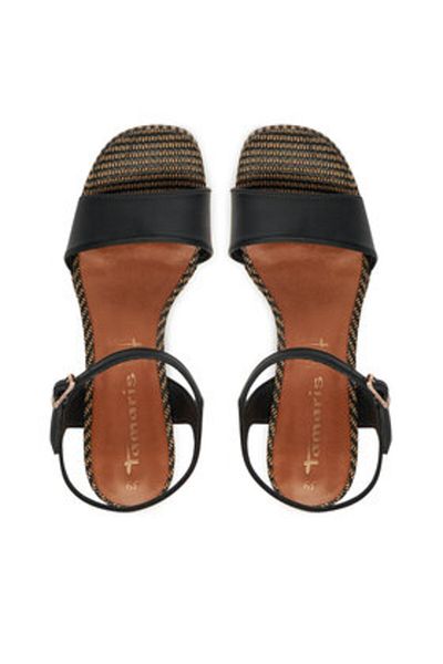 Tamaris Women's Sandals black TAMARIS-1-28342-44 098 BLACK COMB