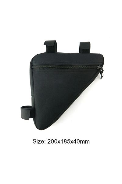 Choice Black Bike Bag Ultralight Top Front Tube Frame Triangle Bag Mini Size Portable Water Repellent MTB R