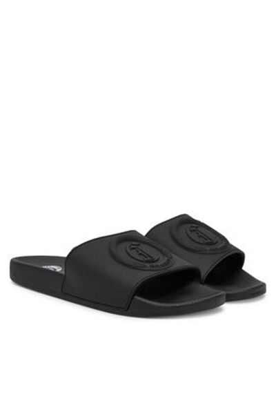 Just Cavalli Men's Flip-flops black JUST CAVALLI-78QA3SZ4 ZSC30 899 BLACK