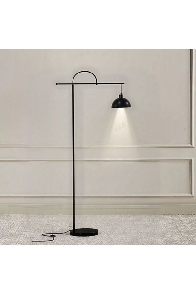 Ebticar Long black floor lamp