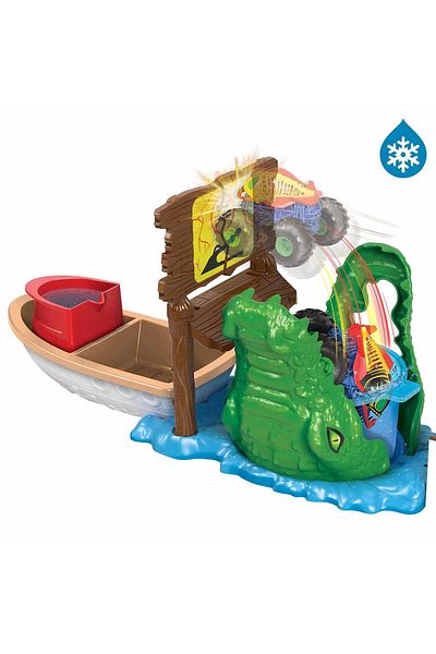 Bubu Escape from Crocodile Color Changing Play Set Hgv14
