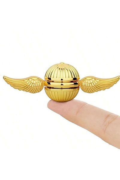 Choice Gold Magic Fidget Spinner: Stress Relief and Concentration Toy Improve Concentration Perfect Hallowe