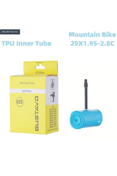 Choice Presta Valve 45mm 29X1.95-2.8C GUSTAVO TPU Ultralight MTB Bike Inner Tube 26/27.5/29 X1.95-2.8C Fren